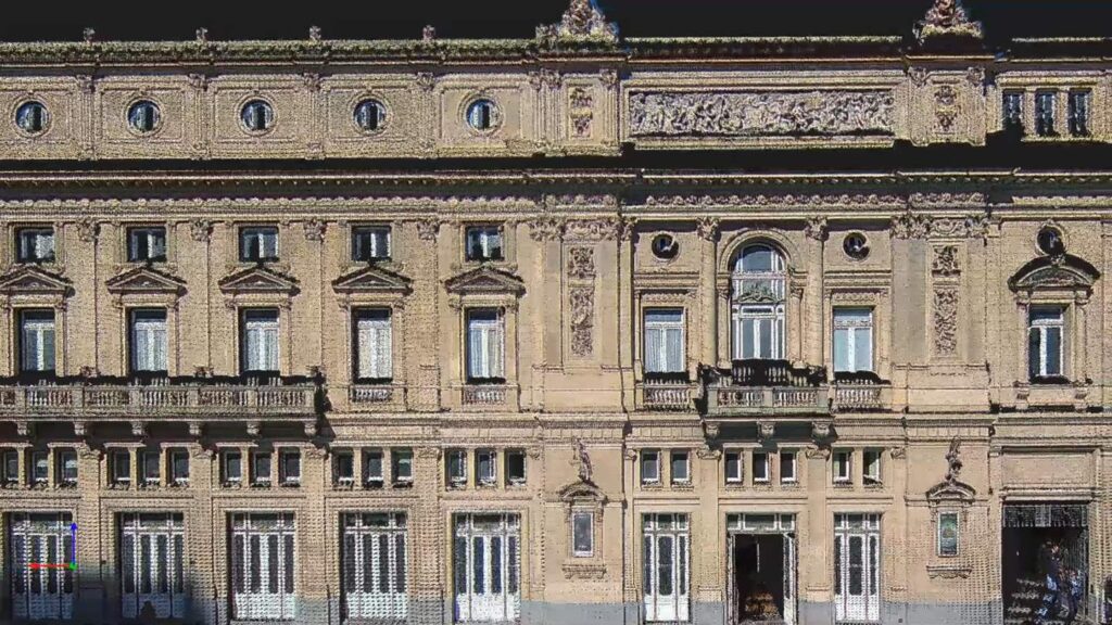 Historic building facade, an example of an architecture and heritage capture subject